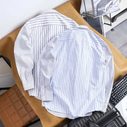 Thumbnail Áo Sơ Mi Tay Dài Nam Mirror Chất Liệu Cao Cấp Ít Nhăn Form Relaxed Chính Hãng FAPAS 2