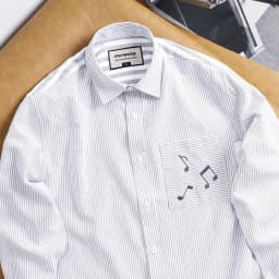 Thumbnail Áo Sơ Mi Tay Dài Nam Mirror Chất Liệu Cao Cấp Ít Nhăn Form Relaxed Chính Hãng FAPAS 4