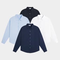 Thumbnail Áo Sơ Mi Tay Dài Teelab Basic Oxford Shirts Unisex Form Oversize Local Brand SS066 1