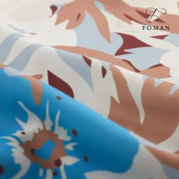 Thumbnail Áo sơ mi tay ngắn Nam chính hãng FOMAN hoạ tiết Lá Phong Maple Leaf vải Lụa, thoáng mát, thấm hút, không nhăn | FM-64 4