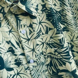 Thumbnail Áo sơ mi tay ngắn nam FOMAN chính hãng, hoạ tiết Tropical Plant, vải Lụa Mango thoáng mát, thấm hút, mềm mịn, không nhăn 4