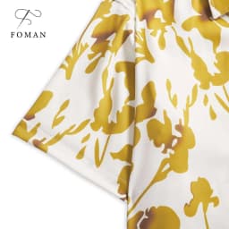 Thumbnail Áo sơ mi tay ngắn nam FOMAN chính hãng, hoạ tiết Yellow Grass, vải Lụa Mango thoáng mát, thấm hút, mềm mịn, không nhăn 4
