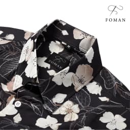 Thumbnail Áo sơ mi tay ngắn Nam hoạ tiết TURNERA DARK chính hãng FOMAN vải Lụa Mango, thoáng mát, co giãn, thấm hút tốt | FM-61 3