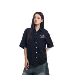 Thumbnail Áo sơ mi TICKING SHIRT Cotton lạnh PARADOX SM5V0301 2