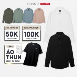 Thumbnail Áo sơ mi đũi POLYS Dài Tay Fullbox, vải Đũi Tơ co giãn, thoáng khí Sơ mi đũi nam dài tay LINEN SHIRT 1