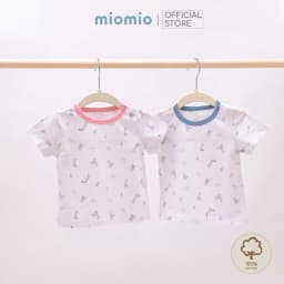 Thumbnail Áo Sơ Sinh Cộc Tay, Nút Vai MIOMIO - Cho Bé Trai, Bé Gái (Từ 3-24M), Vải Cotton 1