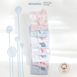 Thumbnail Áo Sơ Sinh Dài Tay, Nút Giữa MIOMIO - Cho Bé Trai, Bé Gái (Từ 0-24 tháng), Vải Cotton 1