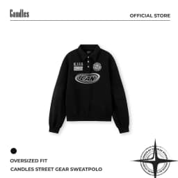 Thumbnail Áo Sweater Candles Street Gear Polo Oversized Fit Unisex 1