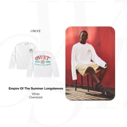 Thumbnail Áo Tay Dài 100% Cotton Empire Of The Summer Oh Wonder Studio 1
