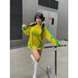 Thumbnail Áo Tay Dài Unisex HADES FOOTBALL JERSEY Vải thun poly 4 chiều - HADES Brand Chính Hãng 2
