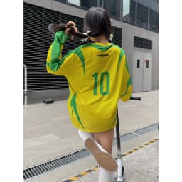 Thumbnail Áo Tay Dài Unisex HADES FOOTBALL JERSEY Vải thun poly 4 chiều - HADES Brand Chính Hãng 3