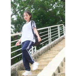 Thumbnail Áo thể dục học sinh cao cấp cổ tròn Jadiny TDP029 4