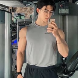 Thumbnail Áo thể thao nam sát nách TSLA DEVOPS rộng dạng lưới thoáng khí thấm hút tập gym Tank top DEH1035 2