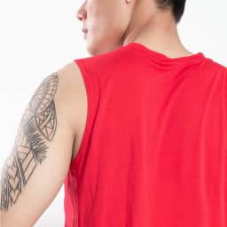 Thumbnail Áo thể thao nam sát nách TSLA DEVOPS rộng dạng lưới thoáng khí thấm hút tập gym Tank top DEH1035 4