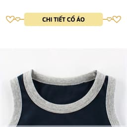 Thumbnail Áo thun ba lỗ bé trai 27Kids áo 3 lỗ sát nách nam vải Cotton cho trẻ từ 2-10 tuổi BSTT2 2