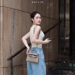 Thumbnail Áo thun ba lỗ KAYLIN form Basic chất vải thun gân co giản phong cách thoải mái - N2006 4
