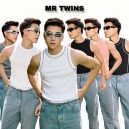 Thumbnail Áo Thun Ba Lỗ Tank Top Nam Bo Cổ Tròn Đánh Bông Cotton Tăm Gân Tôn Dáng Thương Hiệu Mr Twins 1