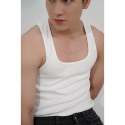 Thumbnail Áo Thun Ba Lỗ Tank Top Nam Cổ Vuông Nhiều Màu Cotton Gân Thương Hiệu Mr Twins 1