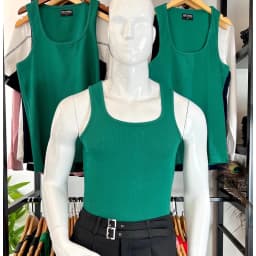 Thumbnail Áo Thun Ba Lỗ Tank Top Nam Cổ Vuông Nhiều Màu Cotton Gân Thương Hiệu Mr Twins 4