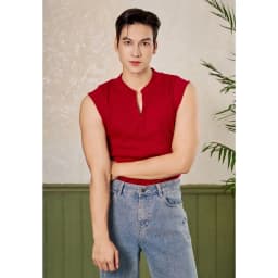 Thumbnail Áo Thun Ba Lỗ Tank Top Nam Cổ Bomber Nhiều Màu Cotton Gân Form Body Thương Hiệu Mr Twins 3