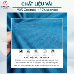 Thumbnail Áo Thun Ba Lỗ Thể Thao Nam Fasvin SN24630.HN Vải COOLMAX Co Giãn Mềm Mát Thoải Mái Vận Động 3
