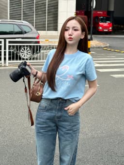 Thumbnail Áo thun baby tee cupid's arrow of love TiQi Jeans chất cotton co giãn 2 chiều thoáng mát AB-23 1