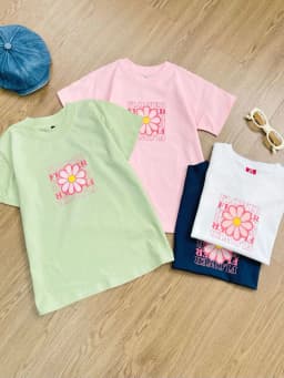 Thumbnail Áo thun baby tee FLOWER chất cotton TiQi Jeans AB-47 3
