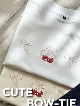 Thumbnail Áo thun baby tee nơ cherry TiQi Jeans A100 2