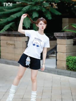 Thumbnail Áo thun babytee chất cotton 2 chiều TiQi Jeans in họa tiết Clouds AB-03 1