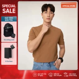 Thumbnail Áo thun BASIC cổ tròn form BODY  BEN & TOD 032 vải cotton, trẻ trung, thun lạnh, nam tính, cao cấp 1