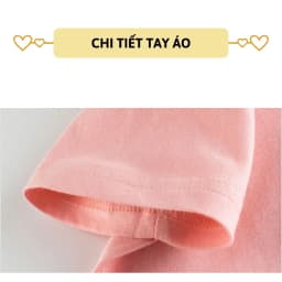 Thumbnail Áo thun bé gái ngắn tay 27Kids 27Home Tshirt cộc nữ vải Cotton cho trẻ từ 2-10 tuổi GSTS2 4