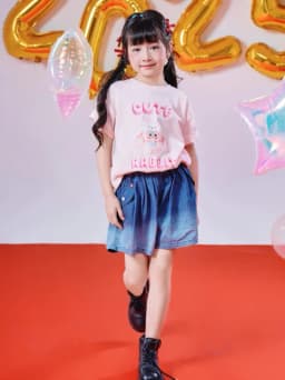 Thumbnail Áo thun bé gái Rabity ngắn tay in hình búp bê 900082 3