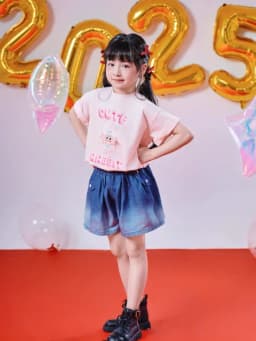 Thumbnail Áo thun bé gái Rabity ngắn tay in hình búp bê 900082 4