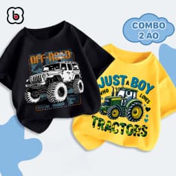 Thumbnail Áo thun bé trai BabyloveGO áo phông cộc tay cho bé chất thun cotton thoáng khí co giãn 4 chiều 1