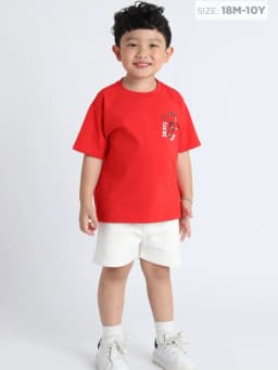 Thumbnail Áo Thun Bé Trai Cotton Form Rộng In Họa Tiết  Khủng Long (1-10 tuổi) - BAA BABY - AT30N 4