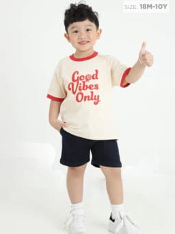 Thumbnail Áo Thun Bé Trai Cotton Thoáng Mát Mềm Mịn (1-10 Tuổi) BaaBaby AT30N 3