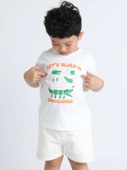 Thumbnail Áo Thun Bé Trai Form Rộng Cotton Mềm Mịn Thoáng mát( 1-10 Tuổi) Baababy  AT30N 1
