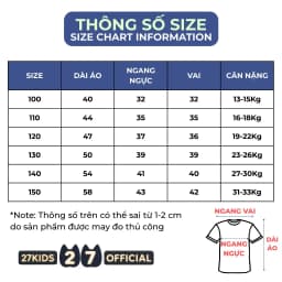 Thumbnail Áo thun bé trai ngắn tay 27Kids KACADY áo cộc tay hè cotton cho trẻ 2-10 tuổi BSTS5 3