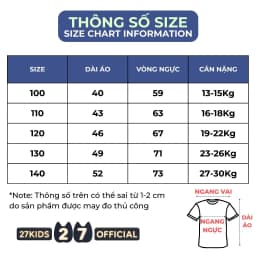 Thumbnail Áo thun bé trai ngắn tay 27Kids cộc nam vải cotton cho trẻ từ 2-10 tuổi BSTS3 4