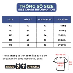 Thumbnail Áo thun bé trai ngắn tay 27Kids Tshirt cộc nam vải Cotton cho trẻ từ 2-10 tuổi BSTS2 3