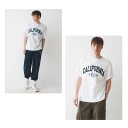Thumbnail Áo Thun California Letter Short Sleeve T-shirt Unisex Style | WHRAE2324U / WHRAE3724U 3