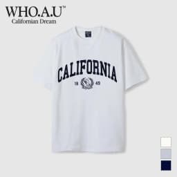 Thumbnail Áo Thun California Letter Short Sleeve T-shirt Unisex Style | WHRAE2324U / WHRAE3724U 4
