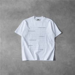 Thumbnail Áo Thun Cảm Xúc In Nổi, Phản Quang Màu Trắng - Brand TSUN Chính Hãng - Emotions Tee White - Oversize 3