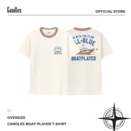 Thumbnail Áo thun Candles Boat Player Oversize Tee Unisex 1