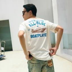 Thumbnail Áo thun Candles Boat Player Oversize Tee Unisex 3