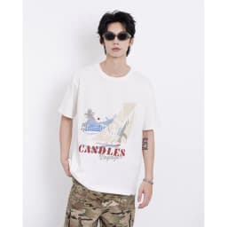 Thumbnail Áo thun Candles Yacht & Boat Oversize Tee Unisex 2