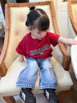 Thumbnail Áo Thun Cho Bé Áo Phông Gia Đình Form Unisex Cho Bé Trai Bé Gái Áo Cotton Loại Một Babi mama ABG22 2