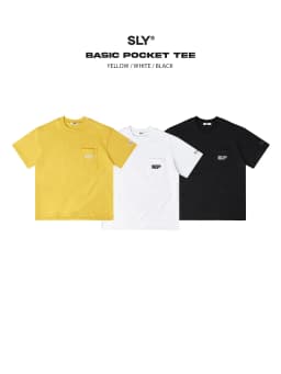 Thumbnail Áo thun cổ tròn SLY Basic Pocket Tee 3 màu 1