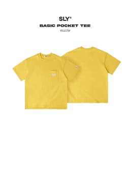 Thumbnail Áo thun cổ tròn SLY Basic Pocket Tee 3 màu 2