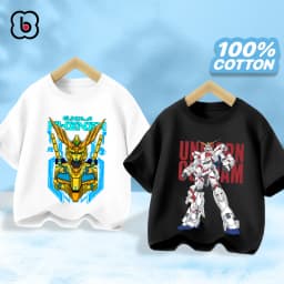 Thumbnail Áo thun cộc tay cho bé trai BabyloveGO áo phông bé trai chất thun cotton thoáng mát co giãn 4 chiều 1